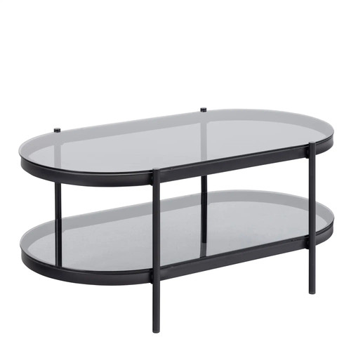 Bayonne oval coffee table with - table,