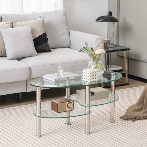 Modern tempered glass coffee - modern,