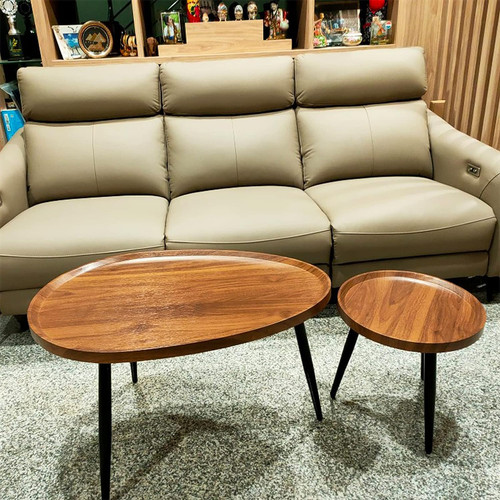 Oval round modern - &round, wooden
