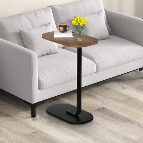 Compact shaped sofa side - c-shaped, end