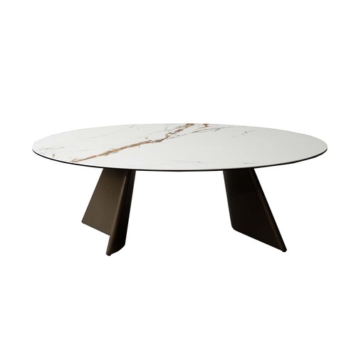 Coffee table ceramic glass top - coffee,