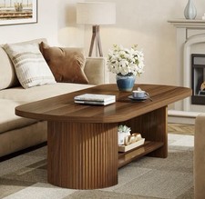 114.99cm Oval Coffee Table