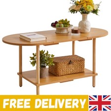 Stunning Oval Coffee Table